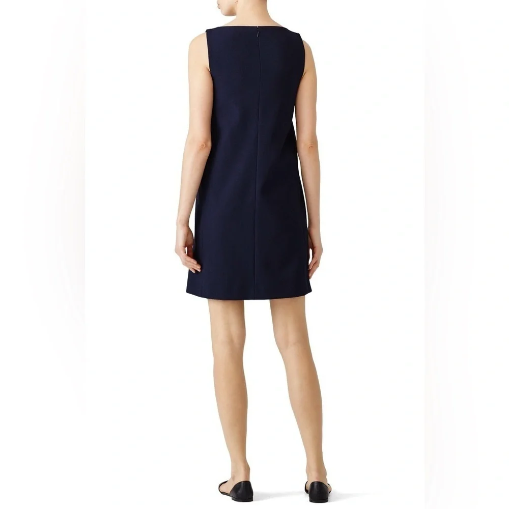 Tory Burch Navy Mini Dress Button
